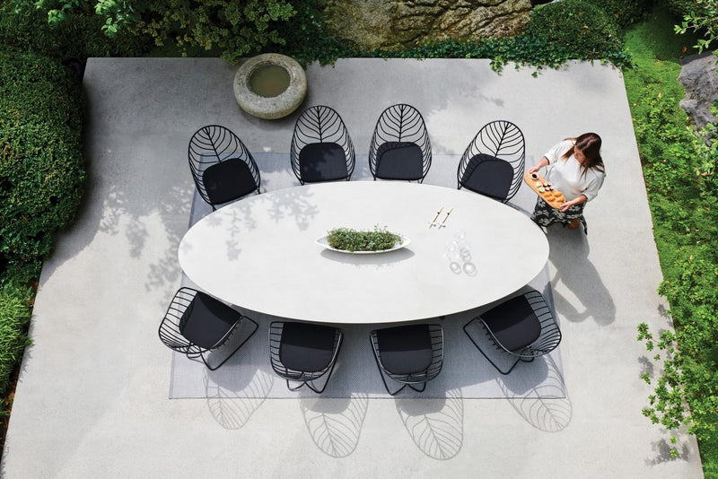 FOLIA 55 DINING CHAIRS - EXES 3214 ELLIPSE TABLE-min