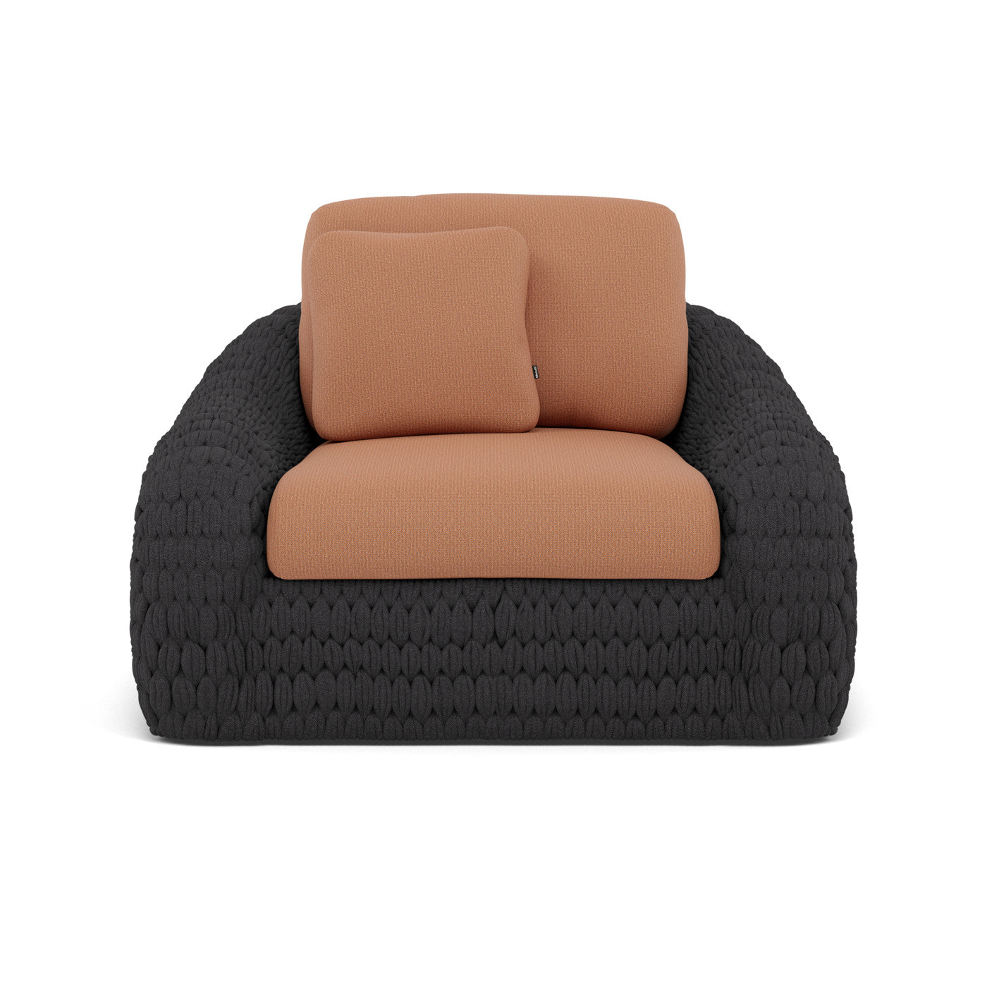Coussin décoratif Kobo coussin d'assise et de dossier 1 place 66×72 et 66×55 cm Coussin haut dossier