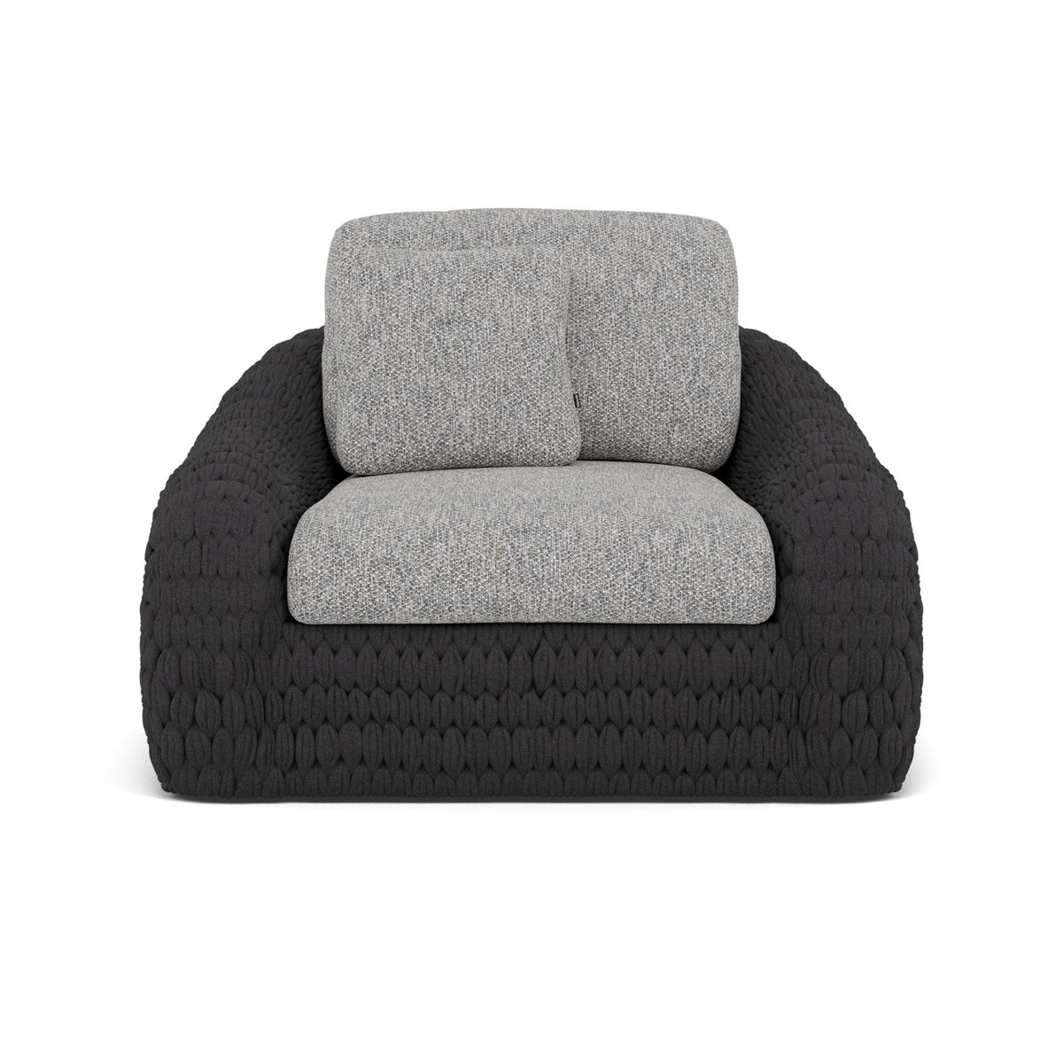 Coussin décoratif Kobo coussin d'assise et de dossier 1 place 66×72 et 66×55 cm Coussin haut dossier