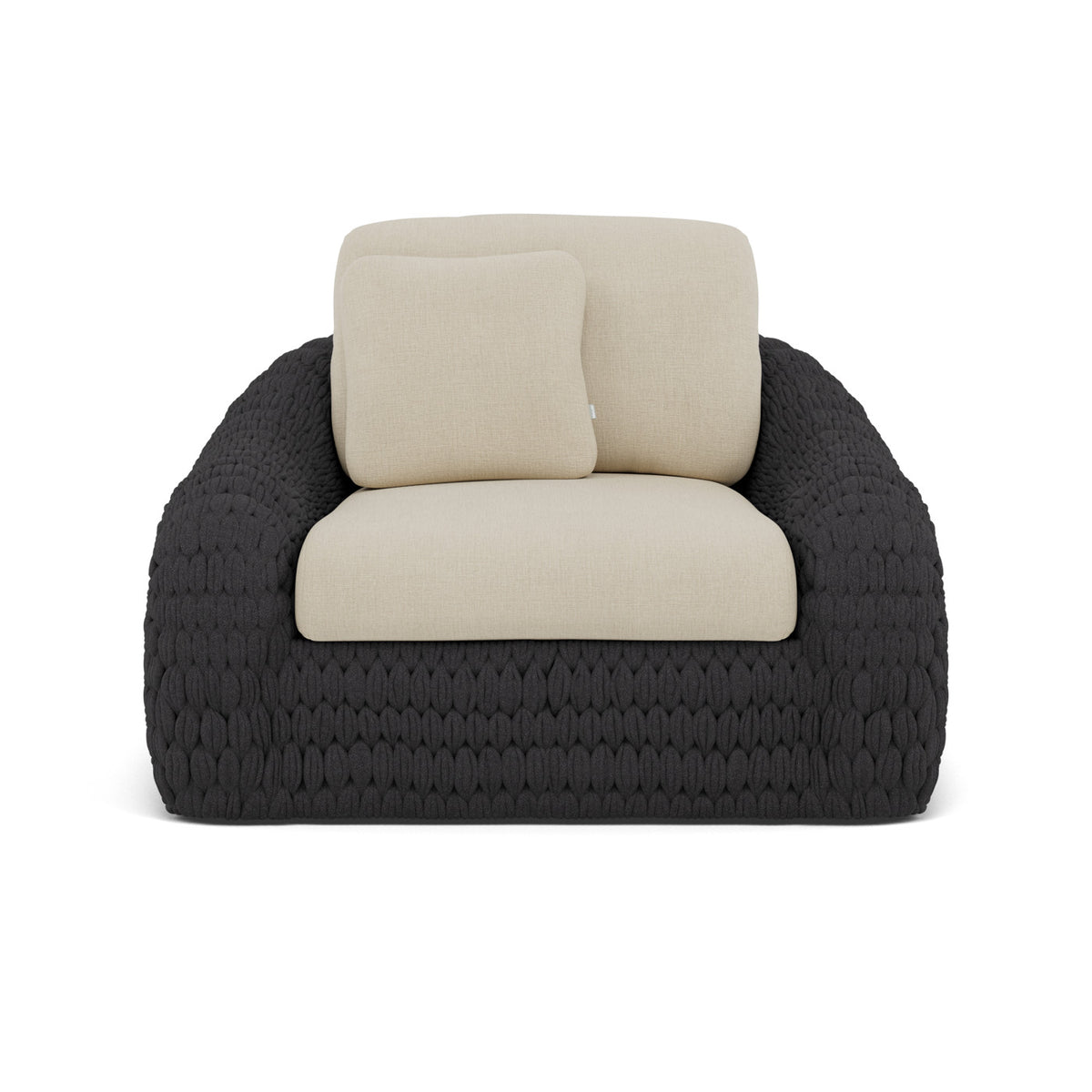 Coussin décoratif Kobo coussin d'assise et de dossier 1 place 66×72 et 66×55 cm Coussin haut dossier