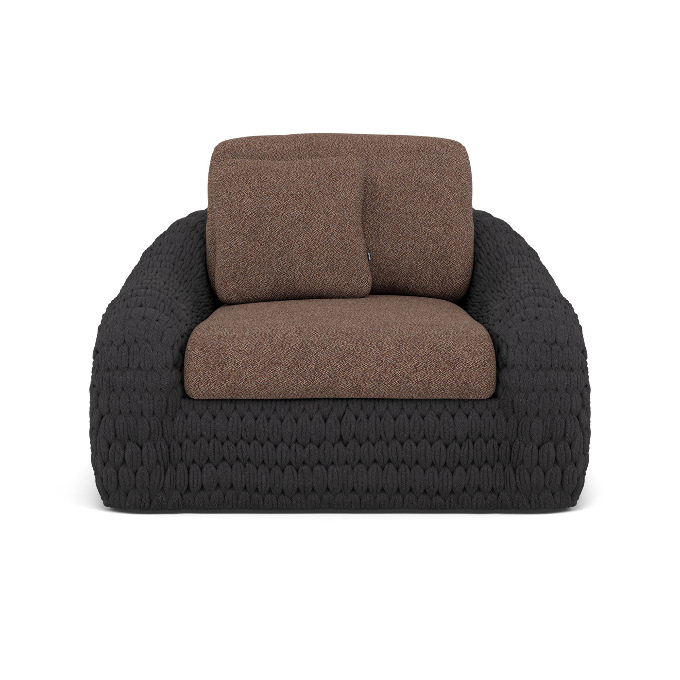 Coussin décoratif Kobo coussin d'assise et de dossier 1 place 66×72 et 66×55 cm Coussin haut dossier