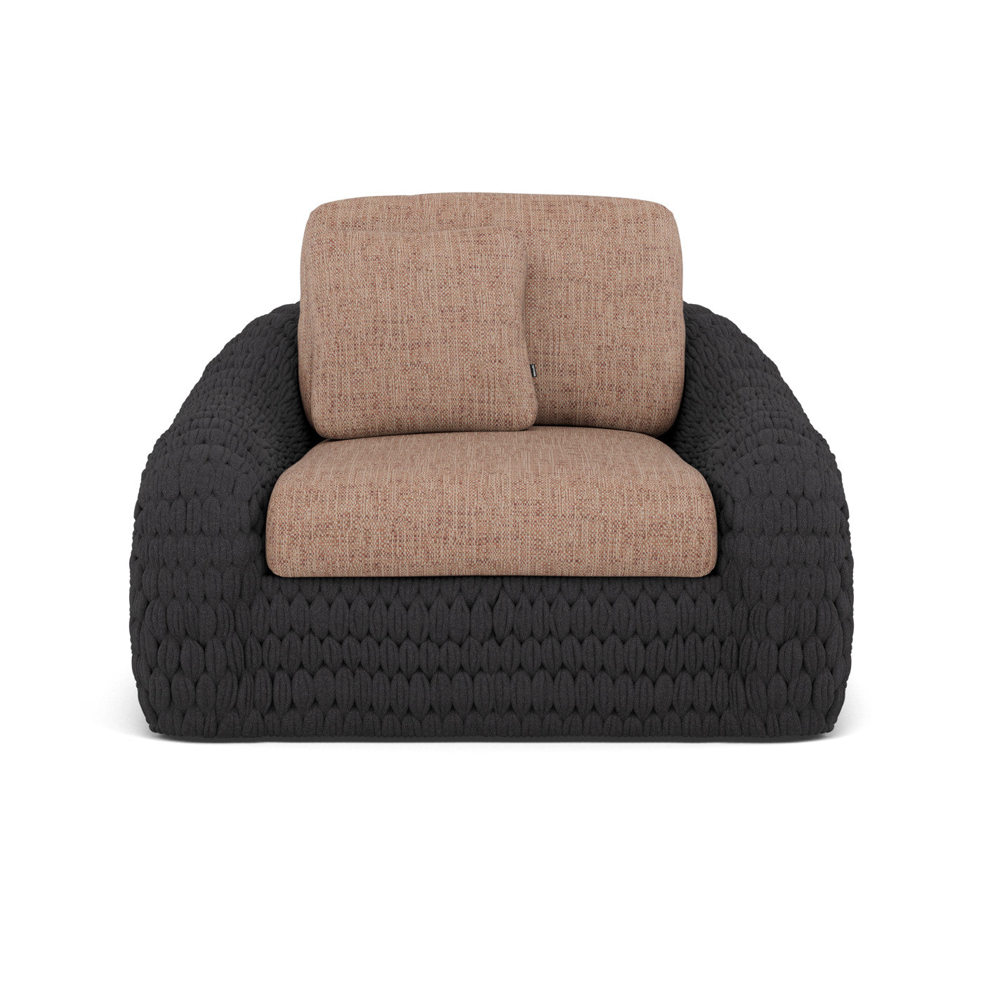 Coussin décoratif Kobo coussin d'assise et de dossier 1 place 66×72 et 66×55 cm Coussin haut dossier