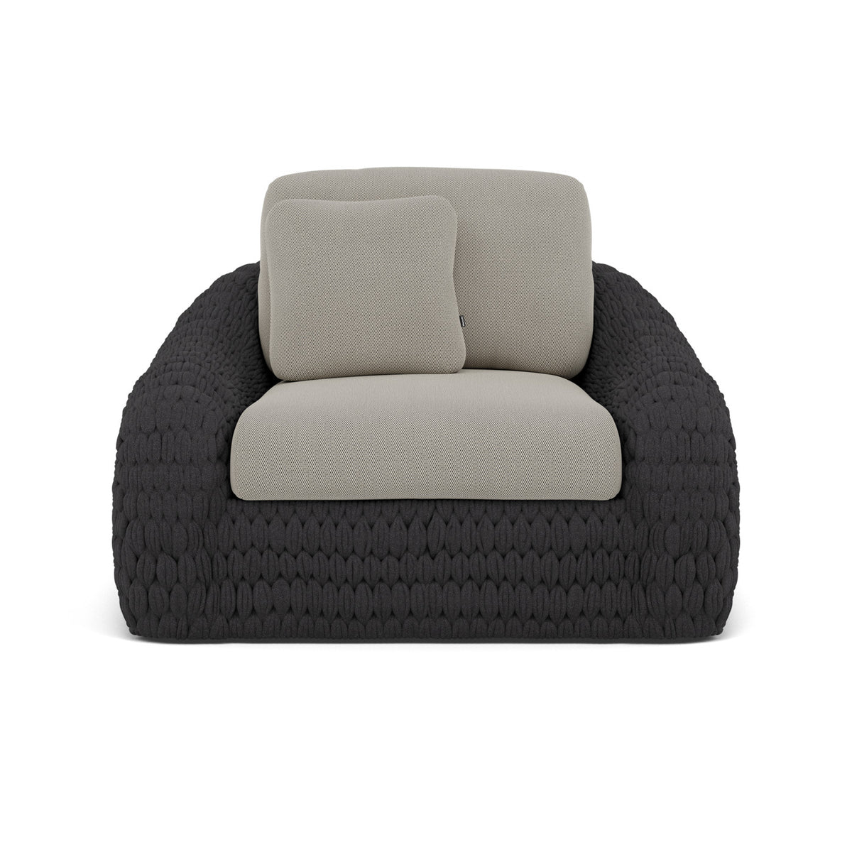 Coussin décoratif Kobo coussin d'assise et de dossier 1 place 66×72 et 66×55 cm Coussin haut dossier