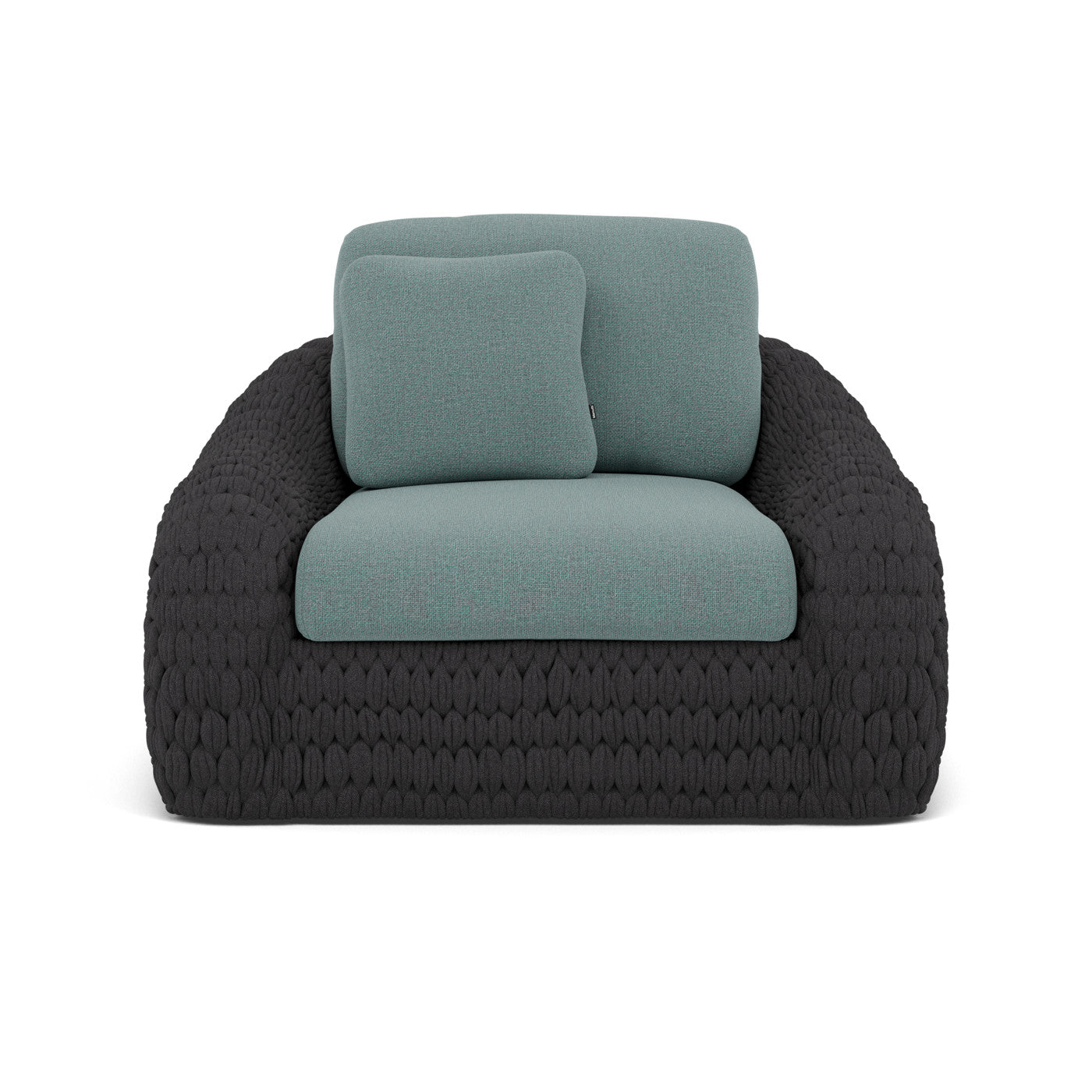 Coussin décoratif Kobo coussin d'assise et de dossier 1 place 66×72 et 66×55 cm Coussin haut dossier