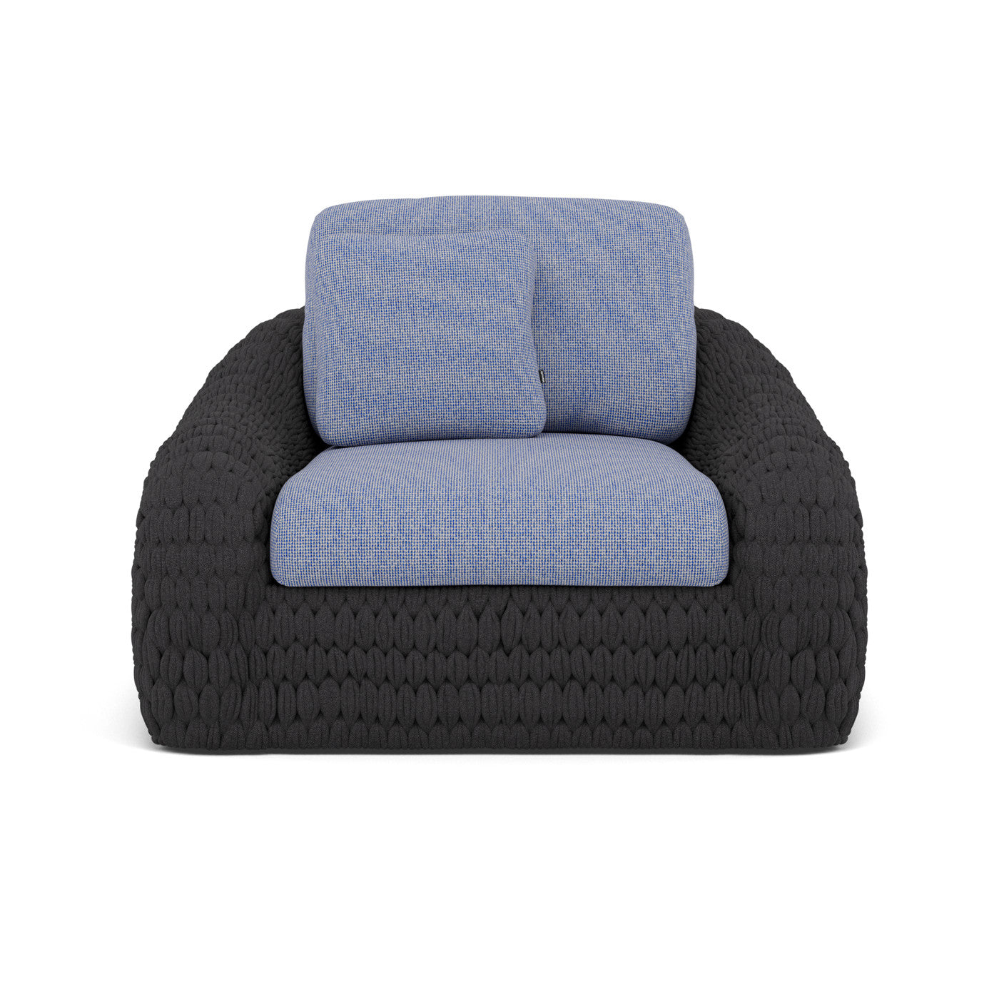 Coussin décoratif Kobo coussin d'assise et de dossier 1 place 66×72 et 66×55 cm Coussin haut dossier