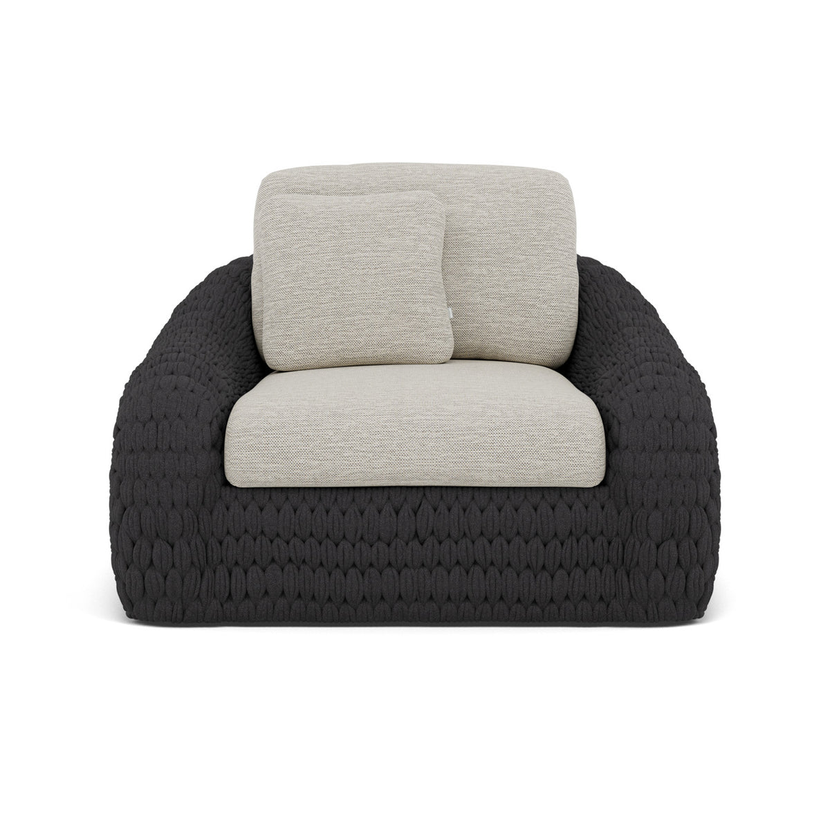 Coussin décoratif Kobo coussin d'assise et de dossier 1 place 66×72 et 66×55 cm Coussin haut dossier