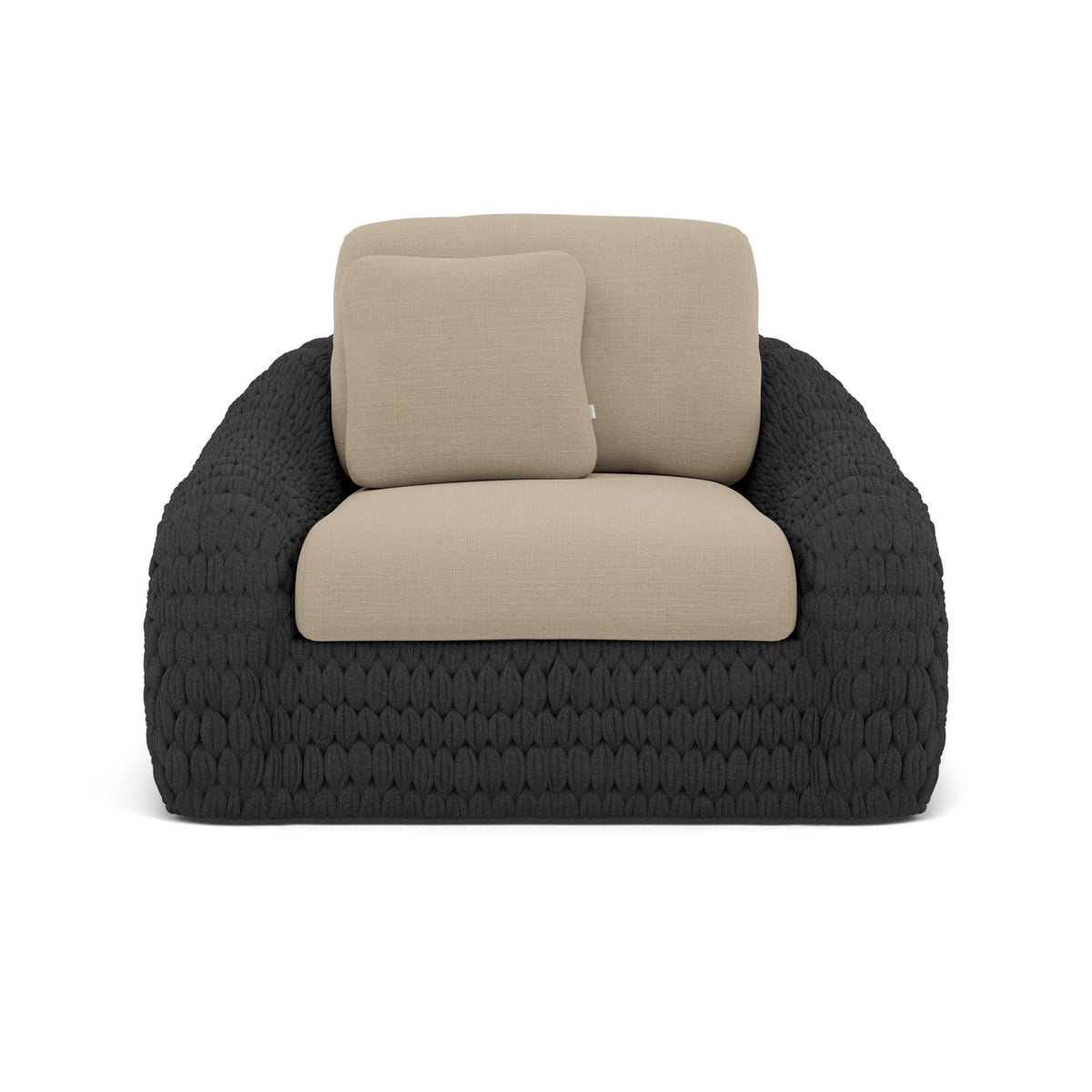 Coussin décoratif Kobo coussin d'assise et de dossier 1 place 66×72 et 66×55 cm Coussin haut dossier