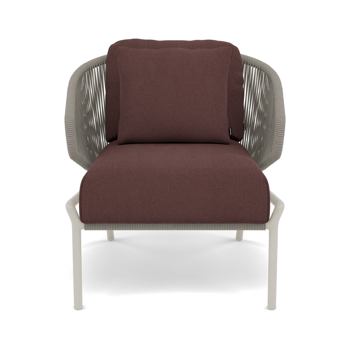Radoc Decorative Seat and Back Cushion 1-seater 61×66 and 50×38 cm