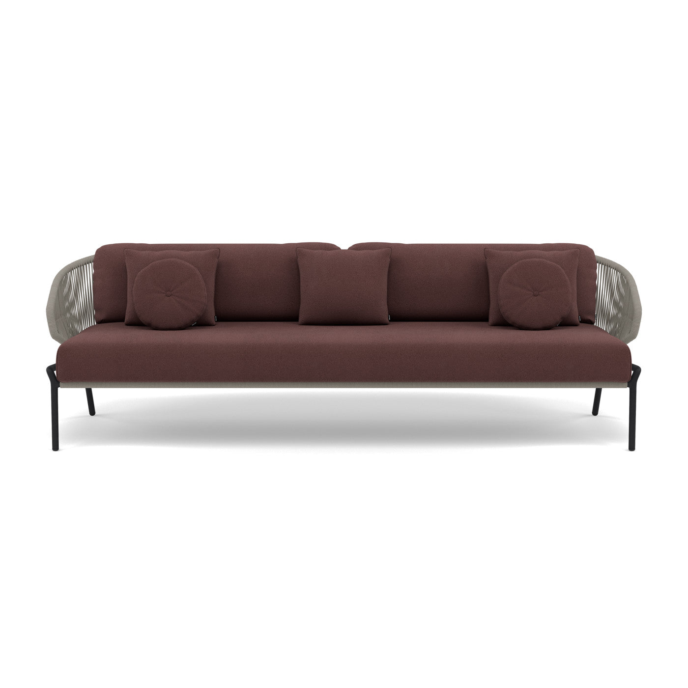 Radoc Cushion 108x38 cm seat and back cushion 3-seater 218x66_set of 2