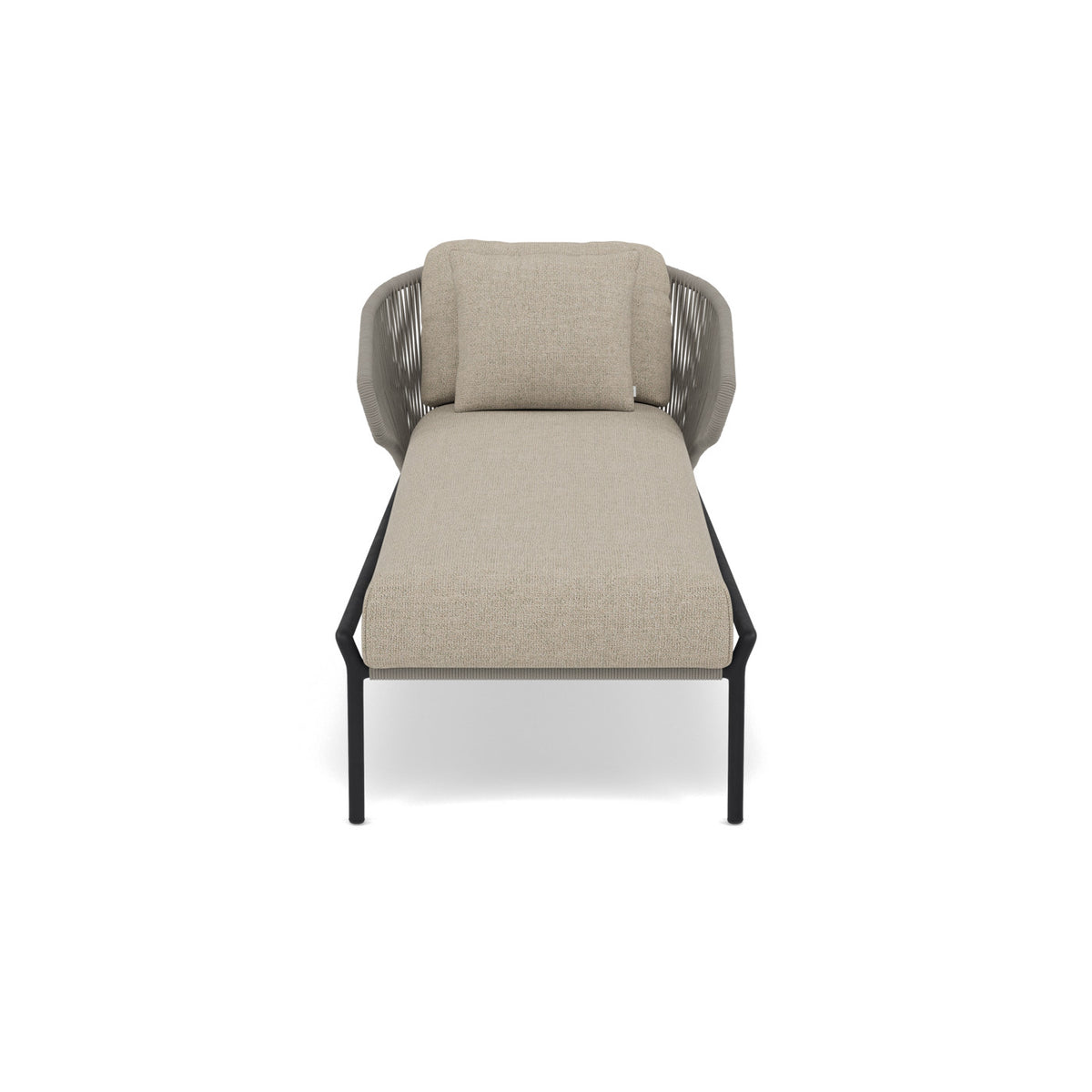 Coussin de siège et de dossier pour transat Radoc 61×151 et 50×38 cm