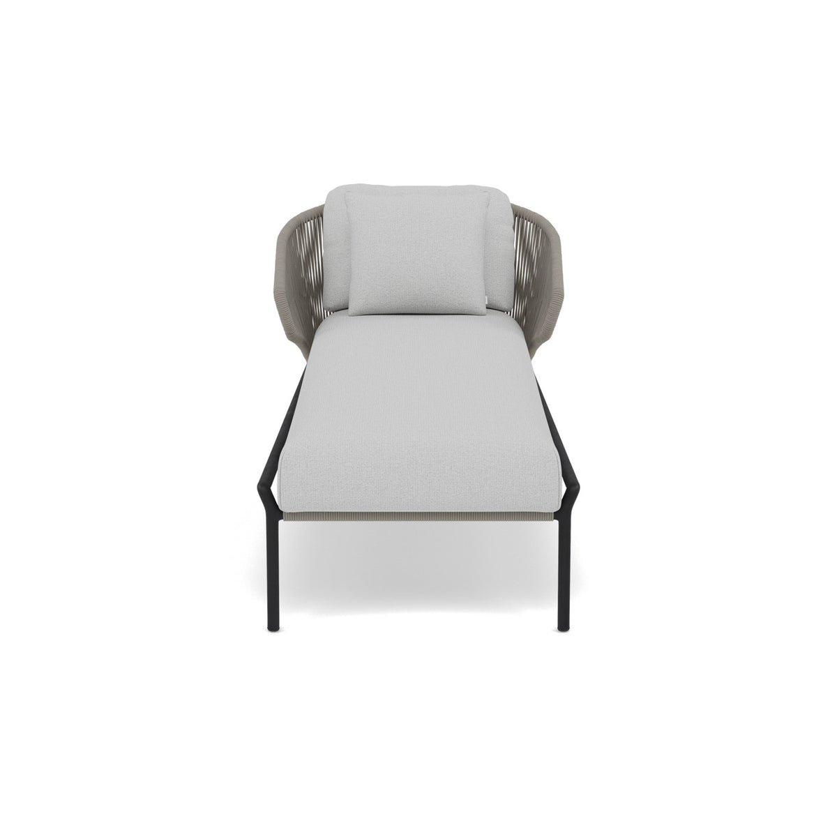 Coussin de siège et de dossier pour transat Radoc 61×151 et 50×38 cm