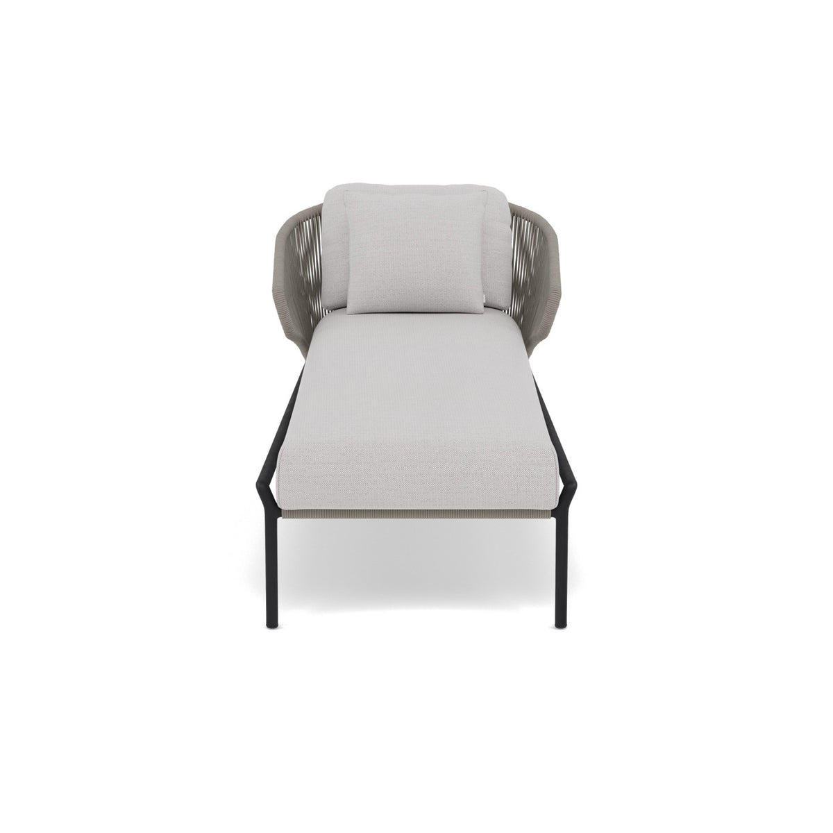 Coussin de siège et de dossier pour transat Radoc 61×151 et 50×38 cm