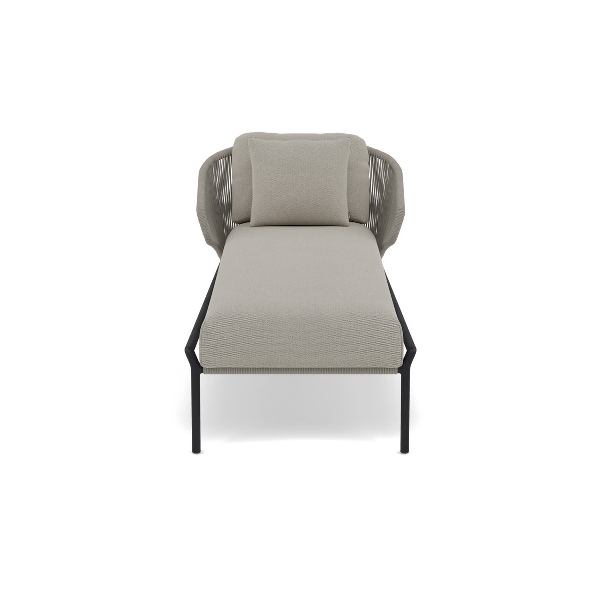 Coussin de siège et de dossier pour transat Radoc 61×151 et 50×38 cm