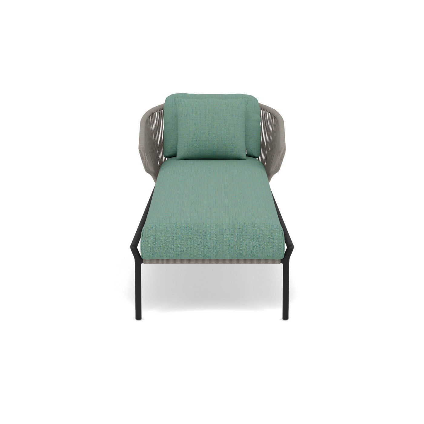 Coussin de siège et de dossier pour transat Radoc 61×151 et 50×38 cm
