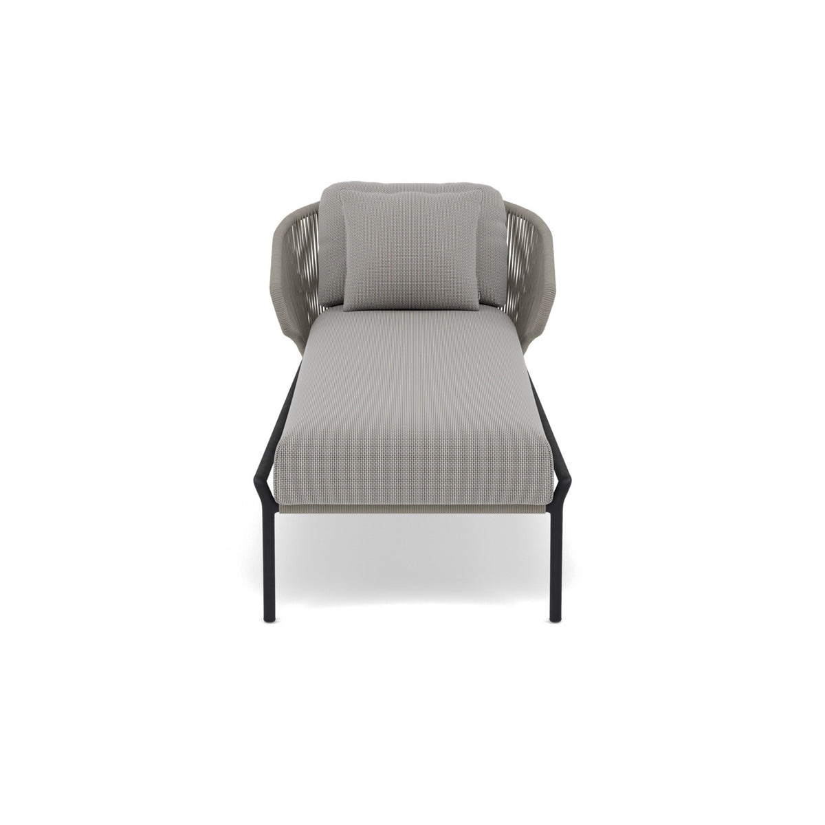 Coussin de siège et de dossier pour transat Radoc 61×151 et 50×38 cm