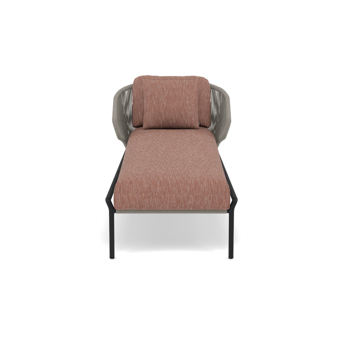 Coussin de siège et de dossier pour transat Radoc 61×151 et 50×38 cm