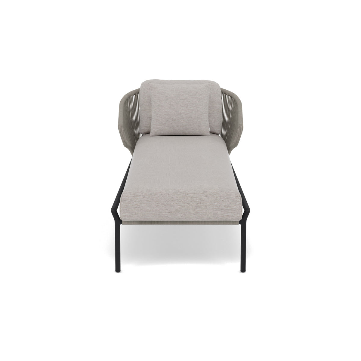 Coussin de siège et de dossier pour transat Radoc 61×151 et 50×38 cm