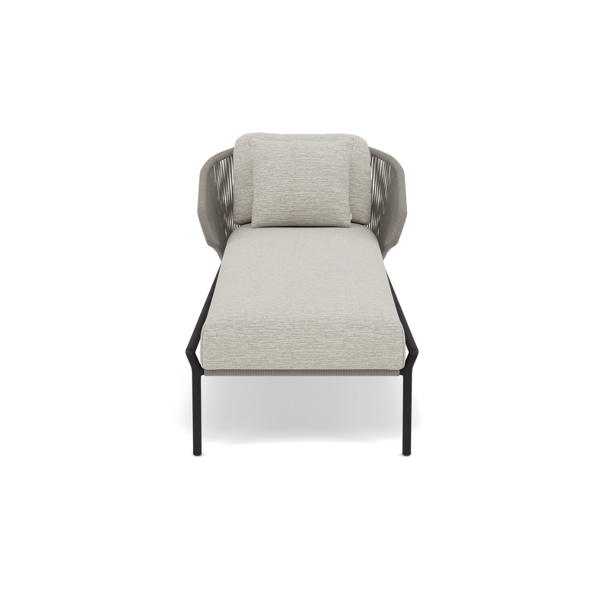 Coussin de siège et de dossier pour transat Radoc 61×151 et 50×38 cm