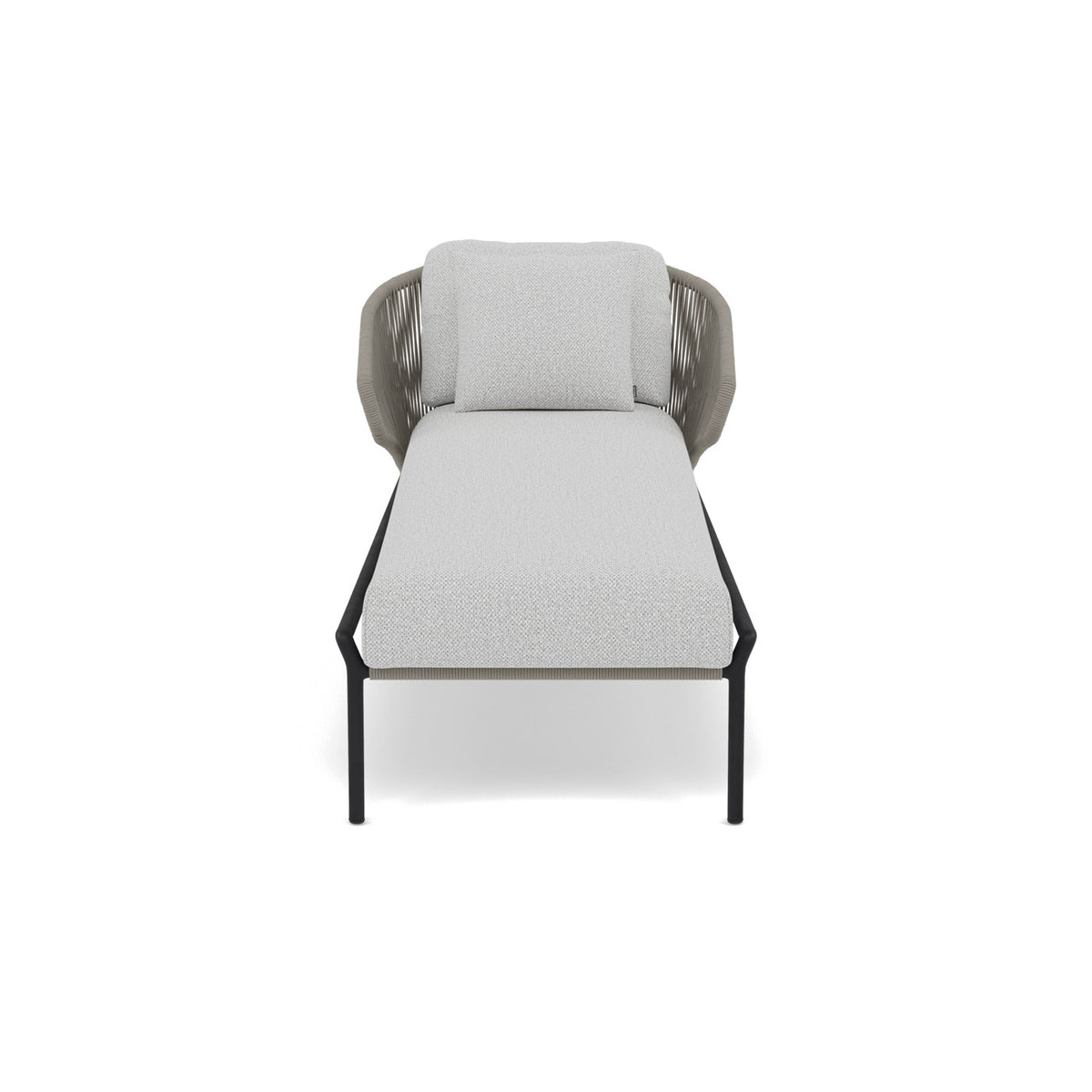 Coussin de siège et de dossier pour transat Radoc 61×151 et 50×38 cm