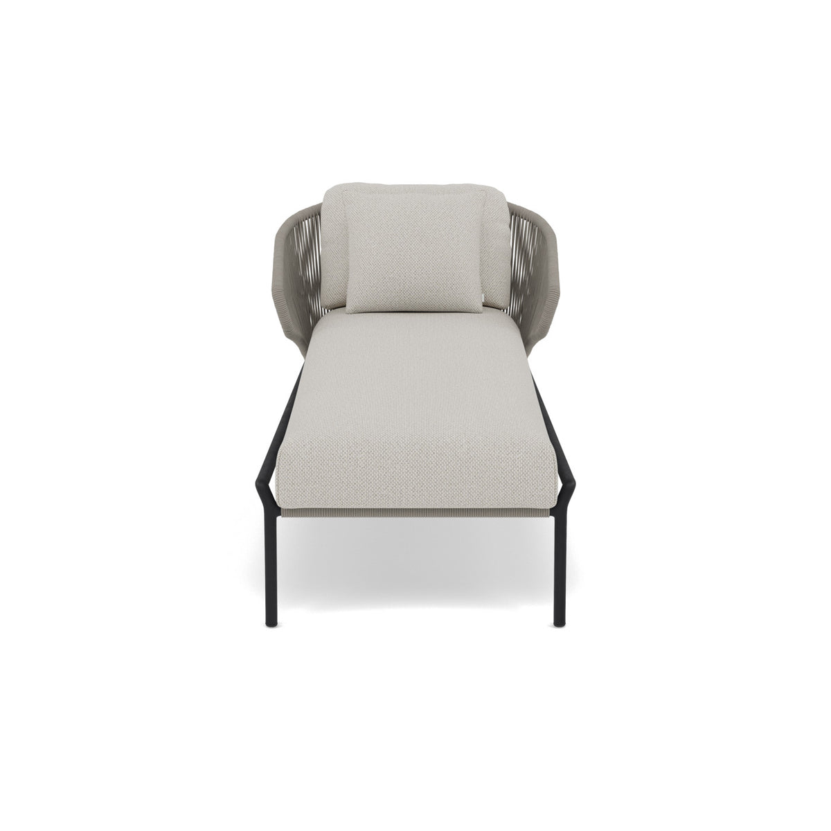 Coussin de siège et de dossier pour transat Radoc 61×151 et 50×38 cm