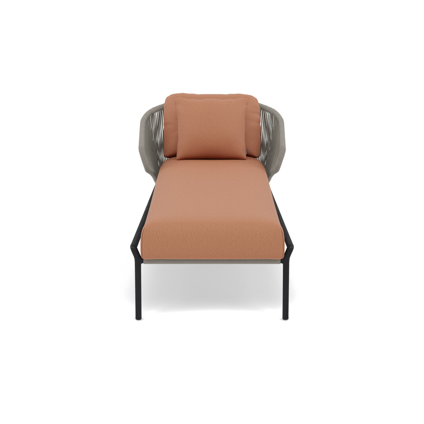 Coussin de siège et de dossier pour transat Radoc 61×151 et 50×38 cm