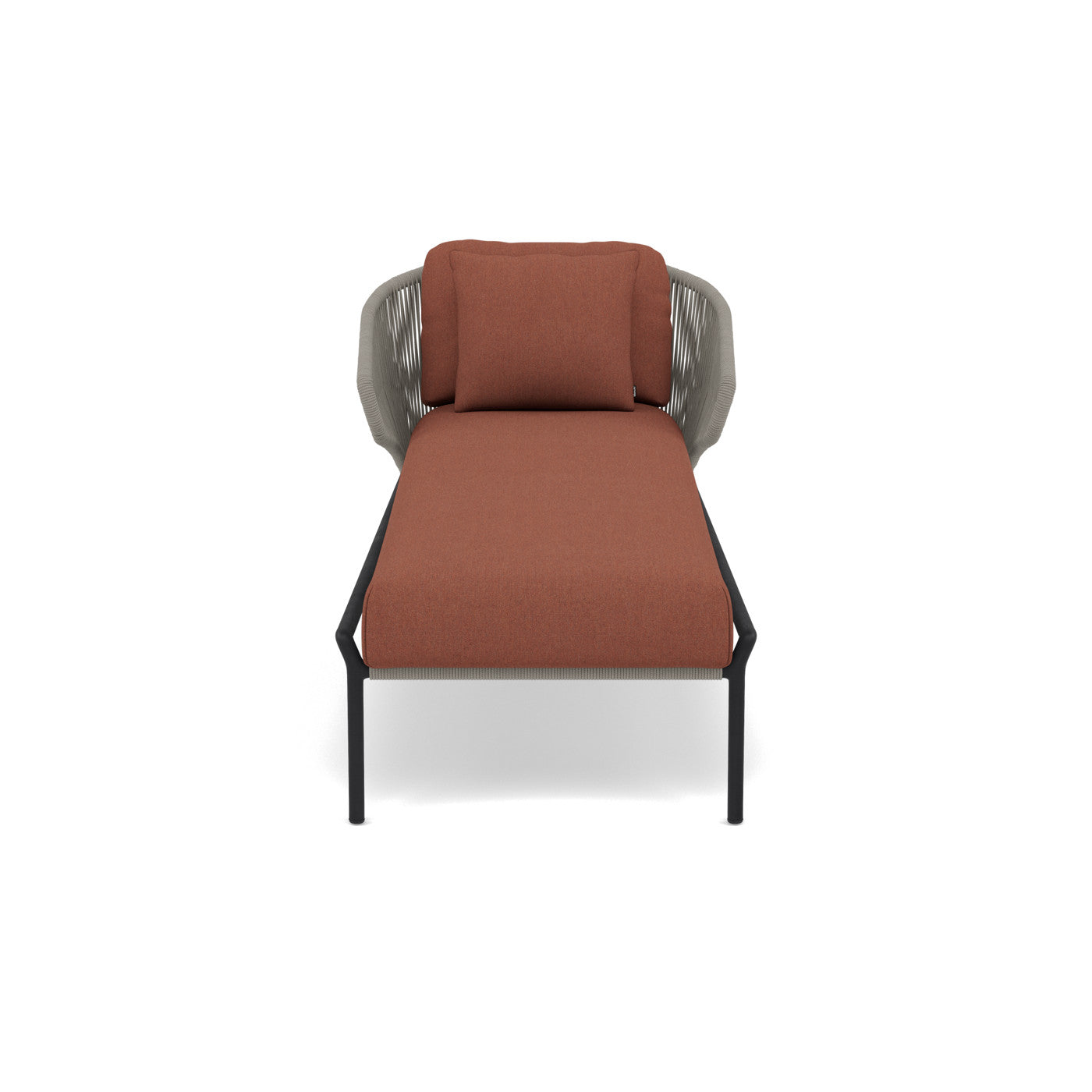 Coussin de siège et de dossier pour transat Radoc 61×151 et 50×38 cm