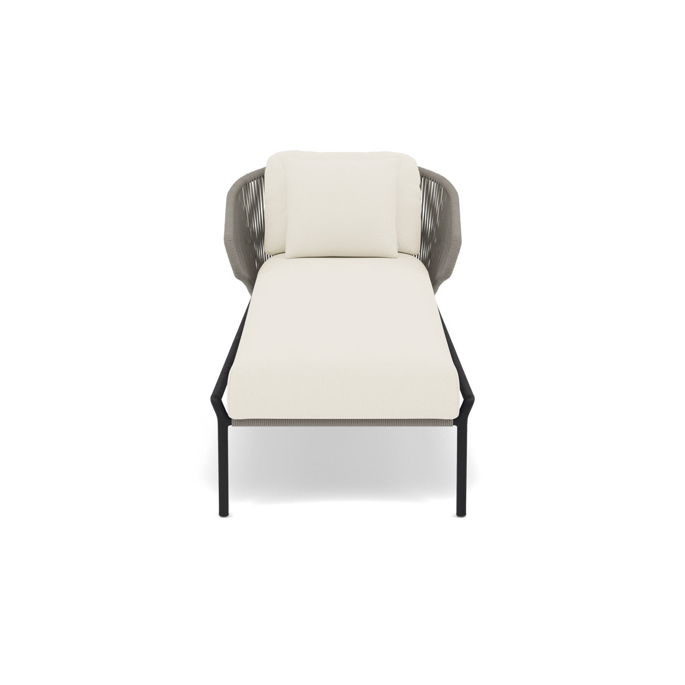 Coussin de siège et de dossier pour transat Radoc 61×151 et 50×38 cm