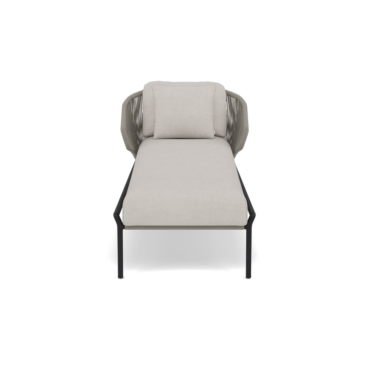 Coussin de siège et de dossier pour transat Radoc 61×151 et 50×38 cm