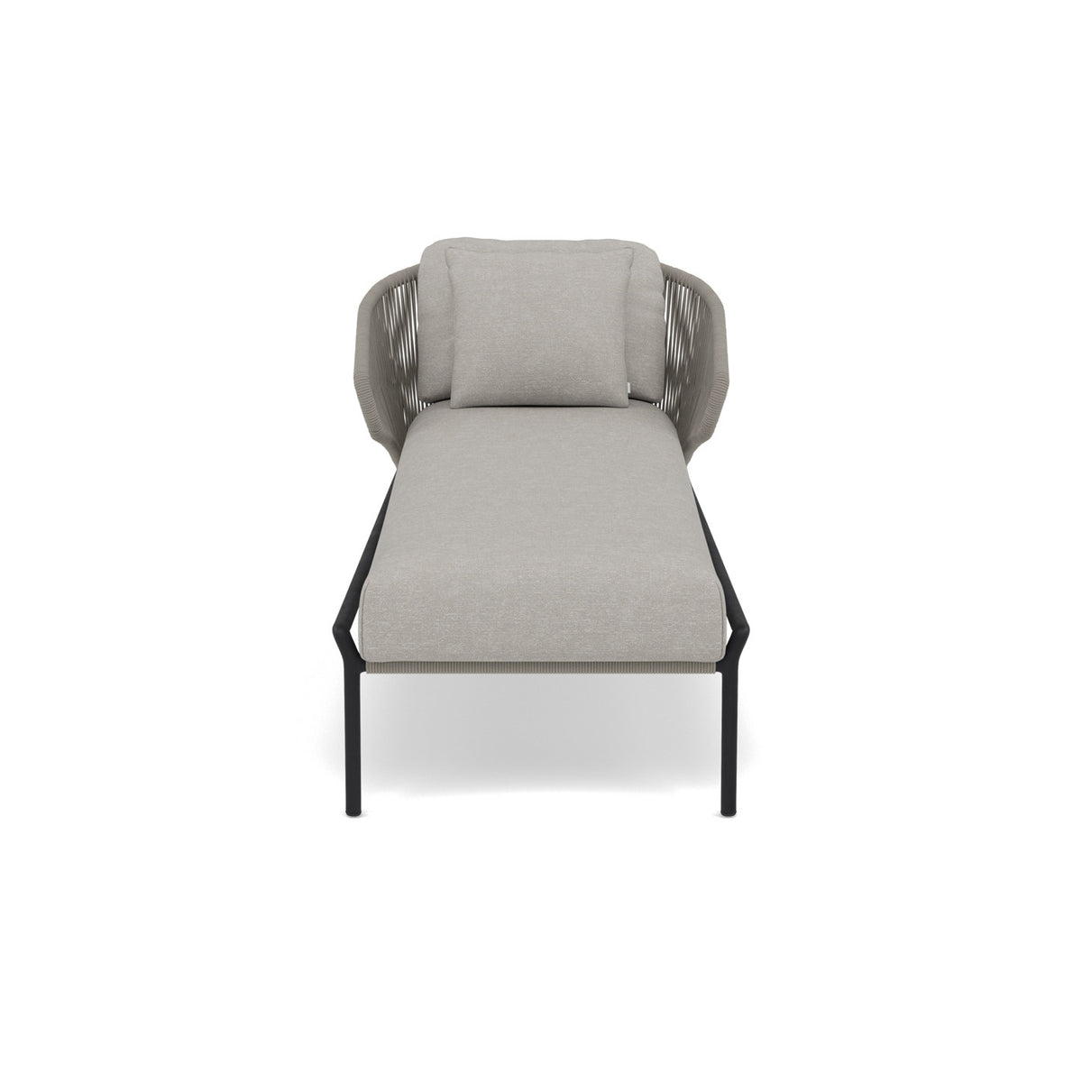 Coussin de siège et de dossier pour transat Radoc 61×151 et 50×38 cm