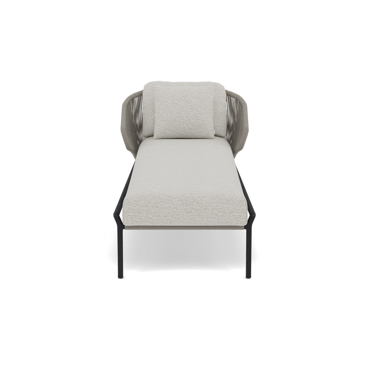 Coussin de siège et de dossier pour transat Radoc 61×151 et 50×38 cm