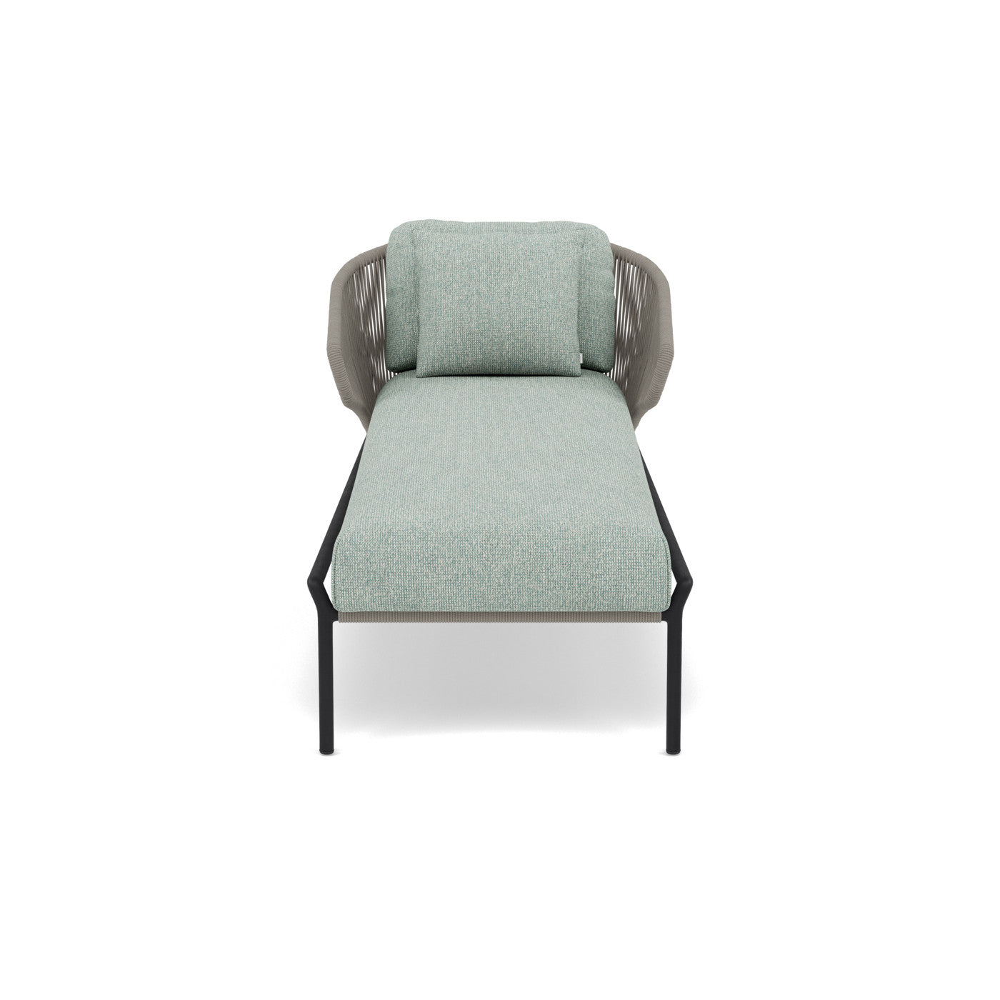 Coussin de siège et de dossier pour transat Radoc 61×151 et 50×38 cm