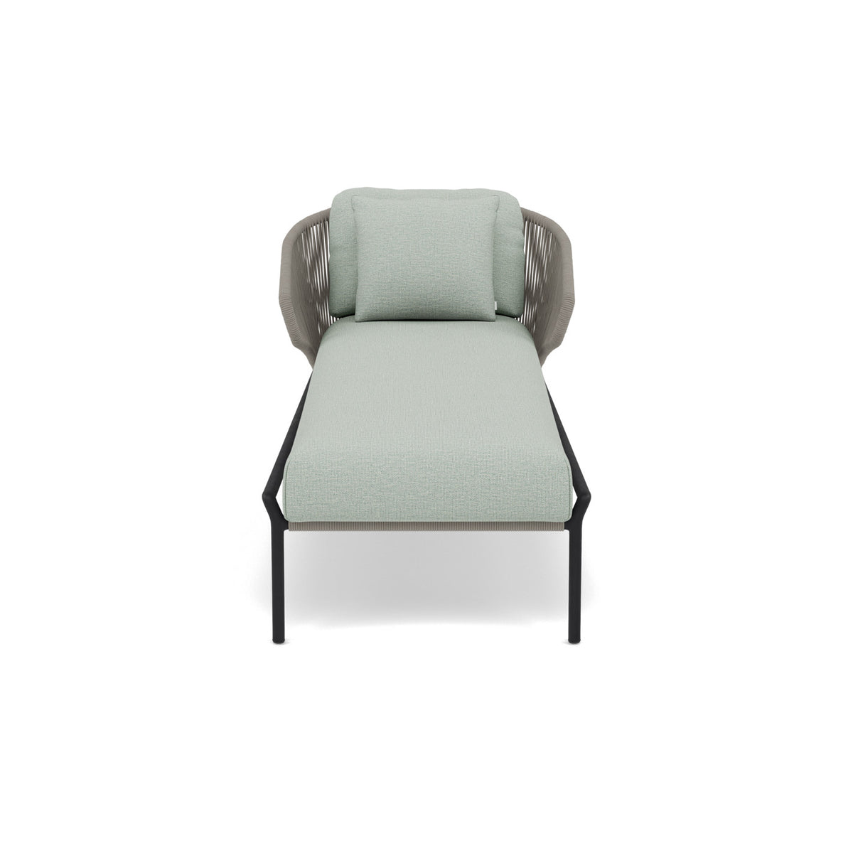 Coussin de siège et de dossier pour transat Radoc 61×151 et 50×38 cm