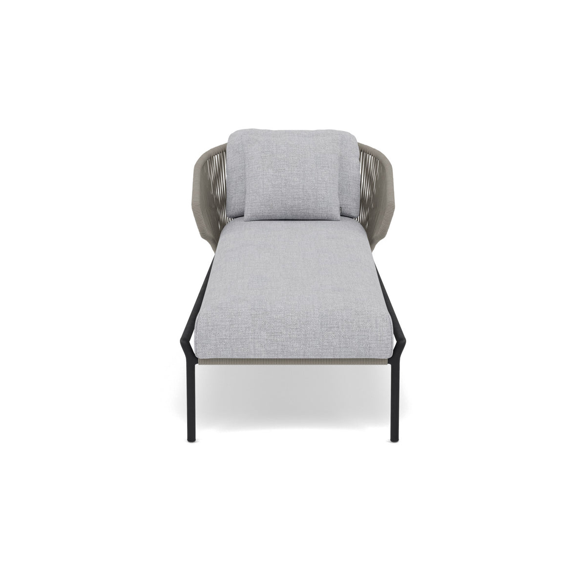 Coussin de siège et de dossier pour transat Radoc 61×151 et 50×38 cm