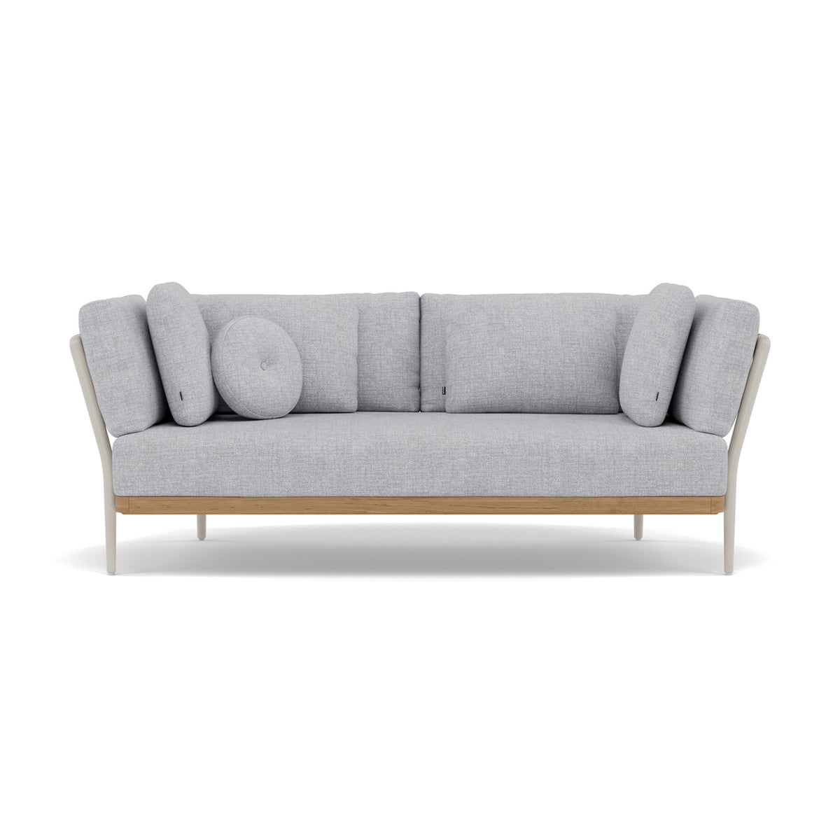 Flows Coussin décoratif 164x72 cm coussin d'assise 2 places et module d'angle Soft