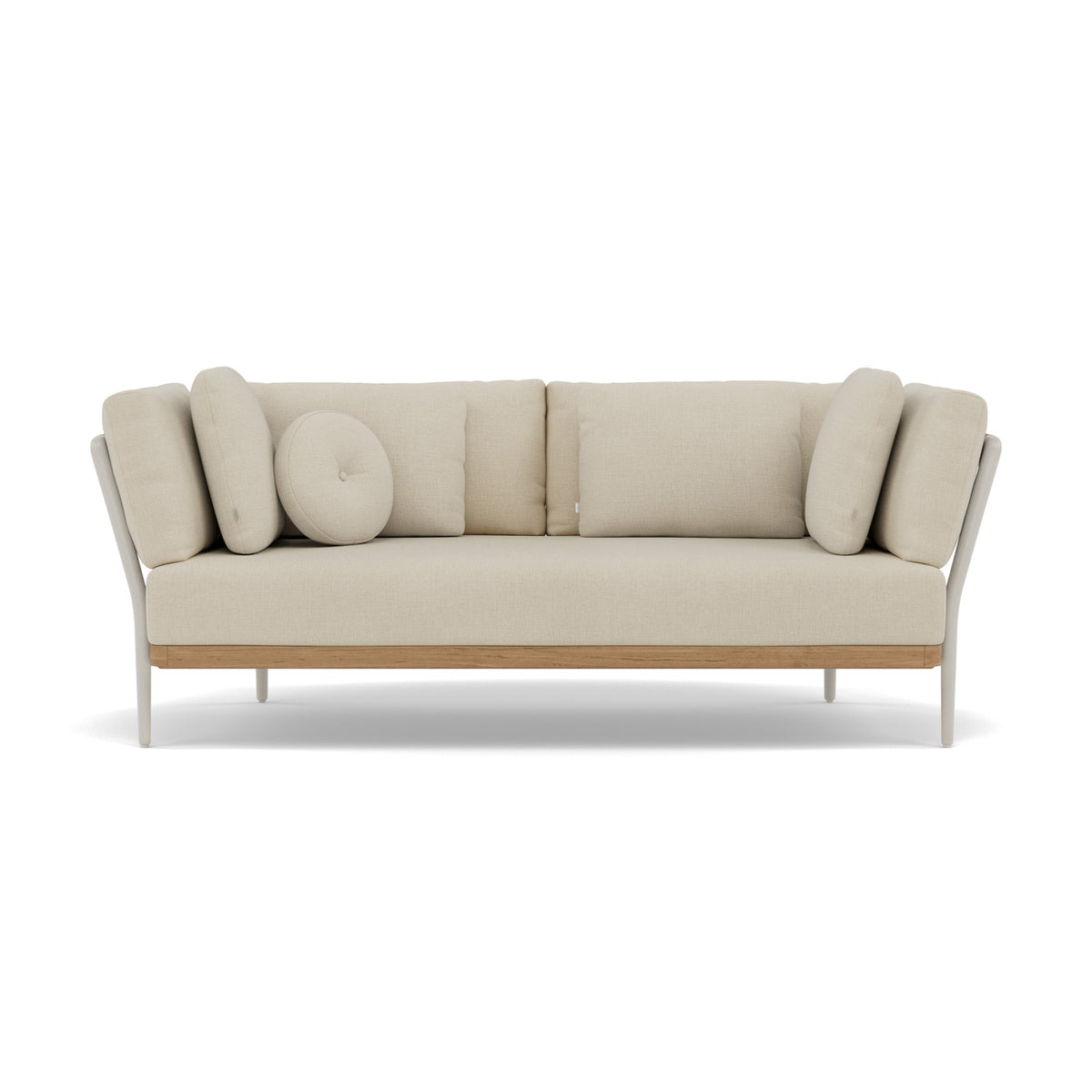 Flows Coussin décoratif 164x72 cm coussin d'assise 2 places et module d'angle Soft