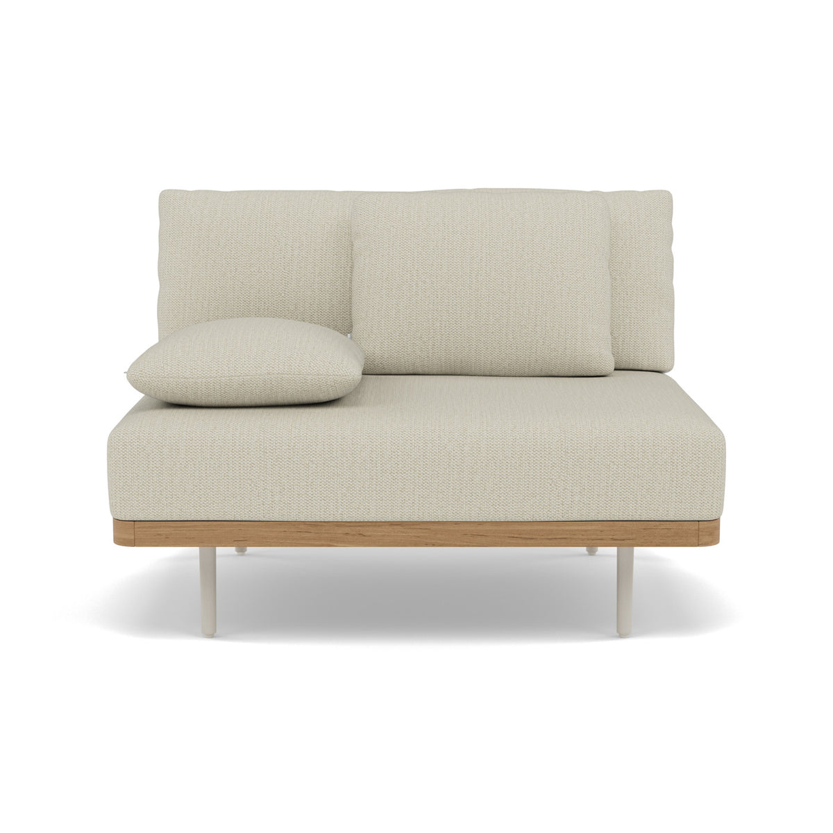 Flows Coussin décoratif 108×41 cm coussin de dossier module central gauche Large