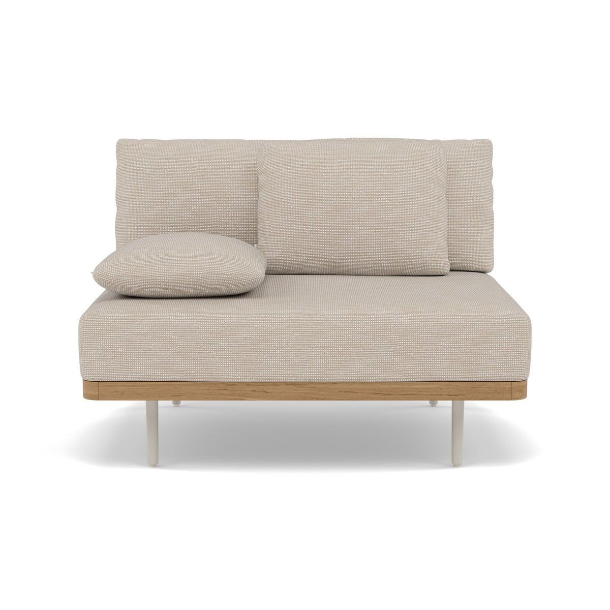 Flows Coussin décoratif 108×41 cm coussin de dossier module central gauche Large