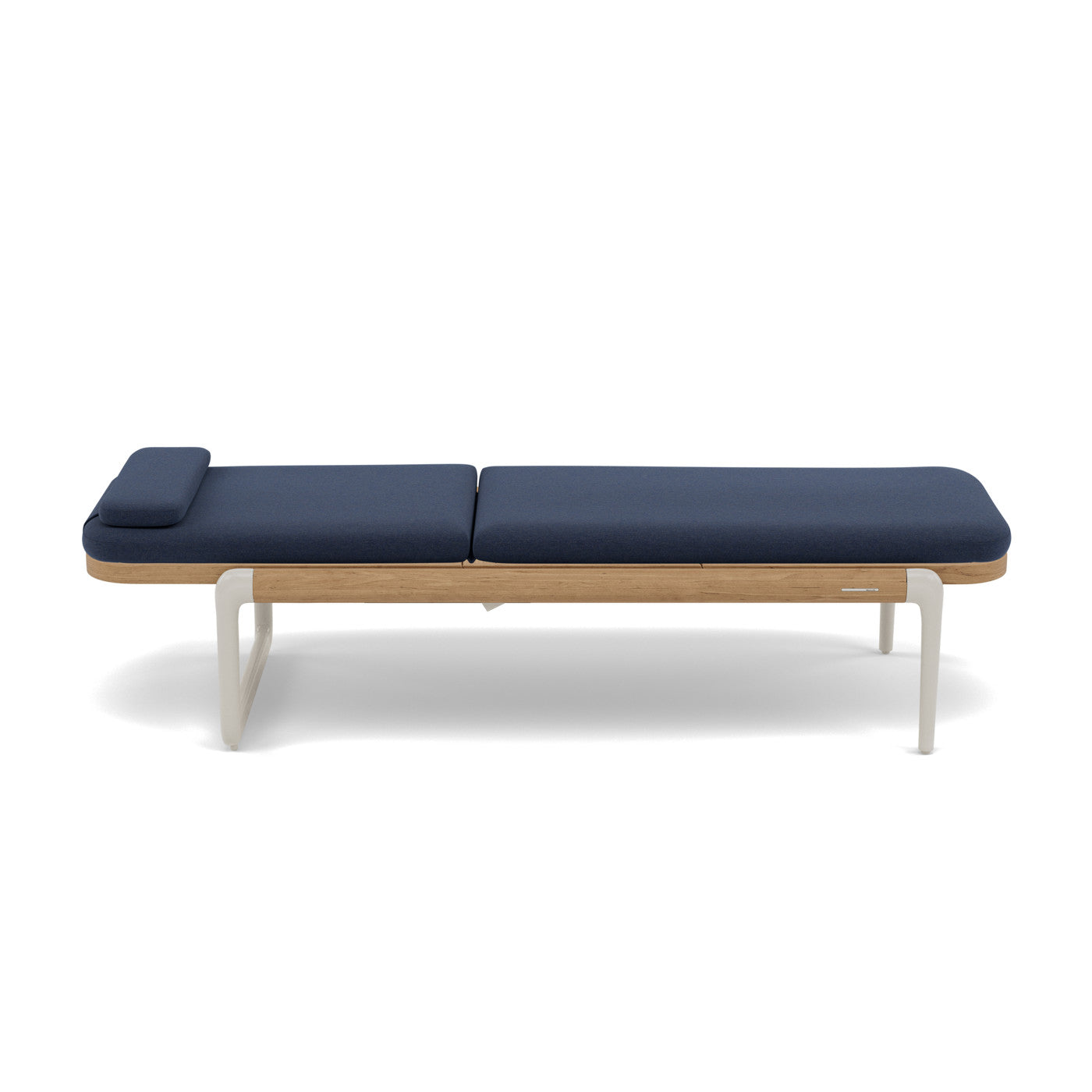 Flows Teak Sunlounger