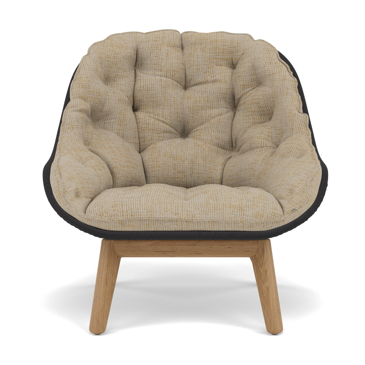 Coussin de dossier et d'assise Sandua pour chaise longue à dossier haut
