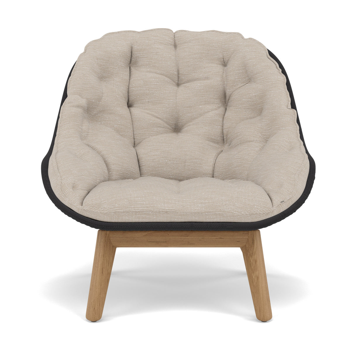 Coussin de dossier et d'assise Sandua pour chaise longue à dossier haut