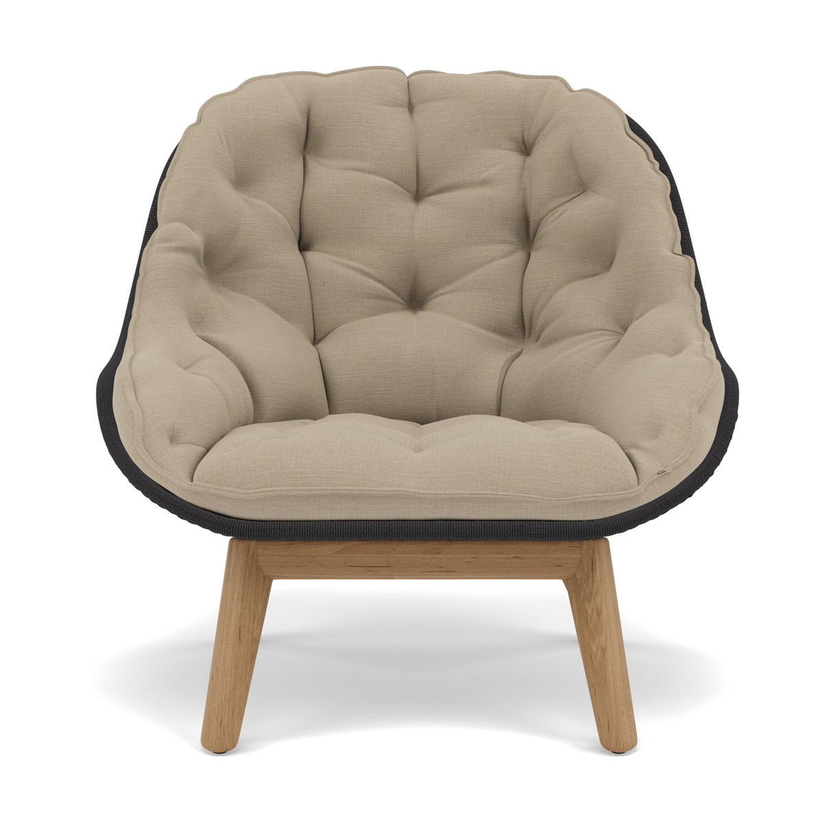 Coussin de dossier et d'assise Sandua pour chaise longue à dossier haut