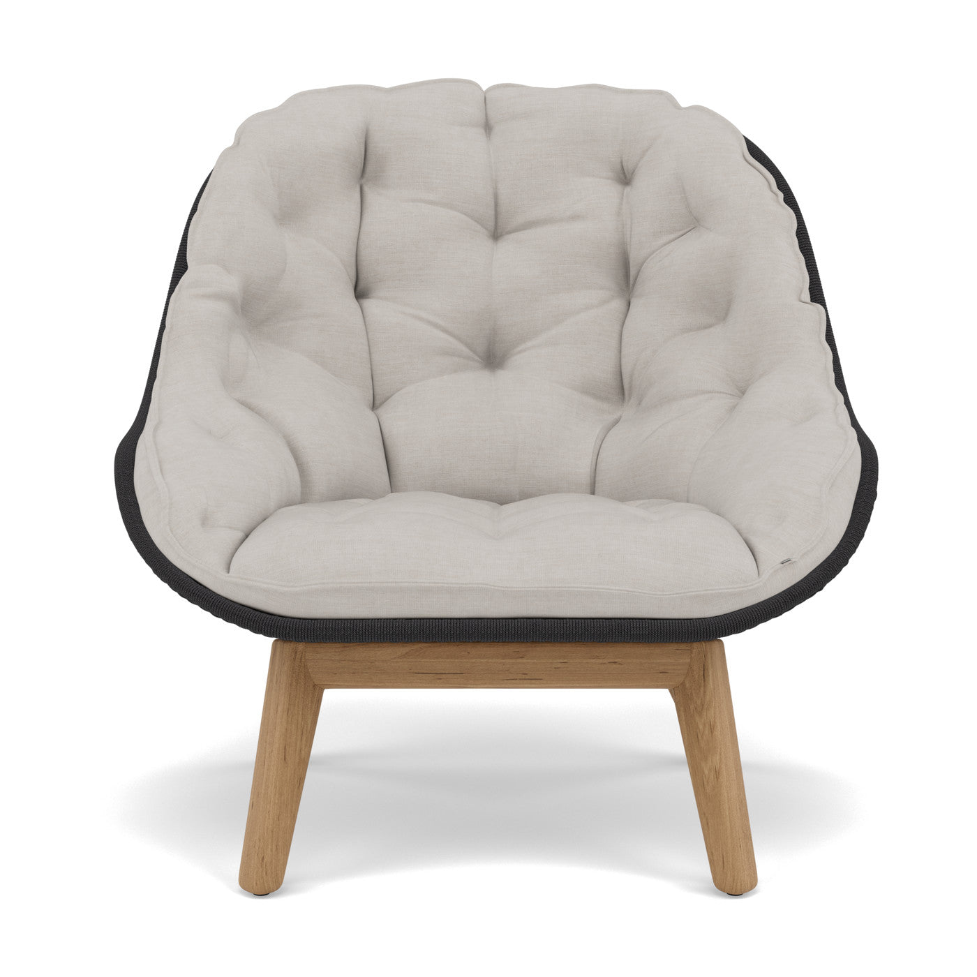 Coussin de dossier et d'assise Sandua pour chaise longue à dossier haut