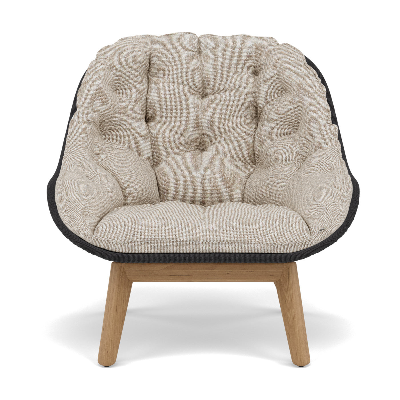 Coussin de dossier et d'assise Sandua pour chaise longue à dossier haut