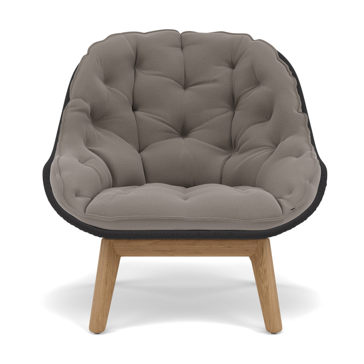 Coussin de dossier et d'assise Sandua pour chaise longue à dossier haut