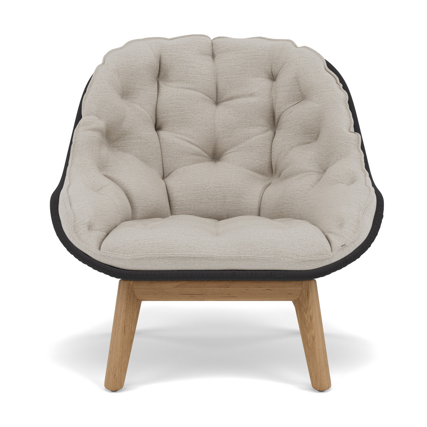 Coussin de dossier et d'assise Sandua pour chaise longue à dossier haut