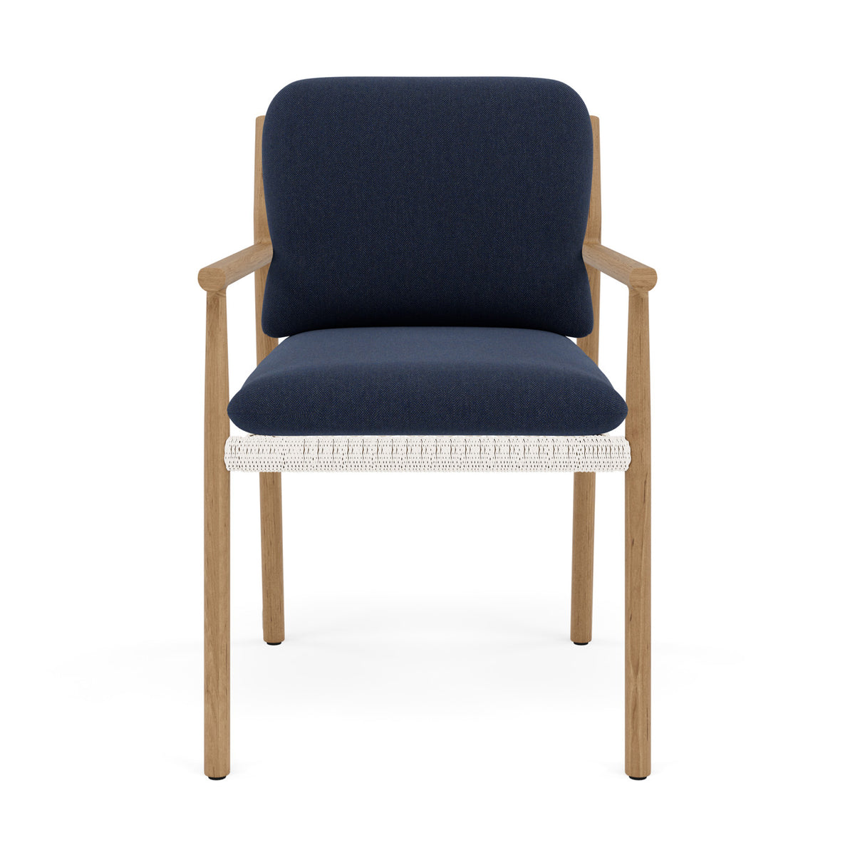 Coussin de chaise Muyu pour assise et dossier de fauteuil avec accoudoirs 54×59 et 50×41 cm