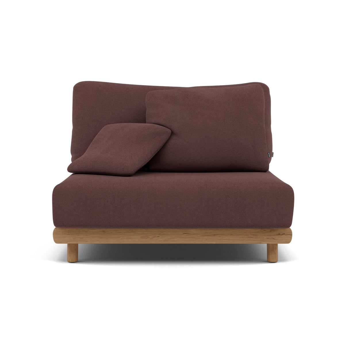 Muyu Sierkussen seat and back cushion middle module