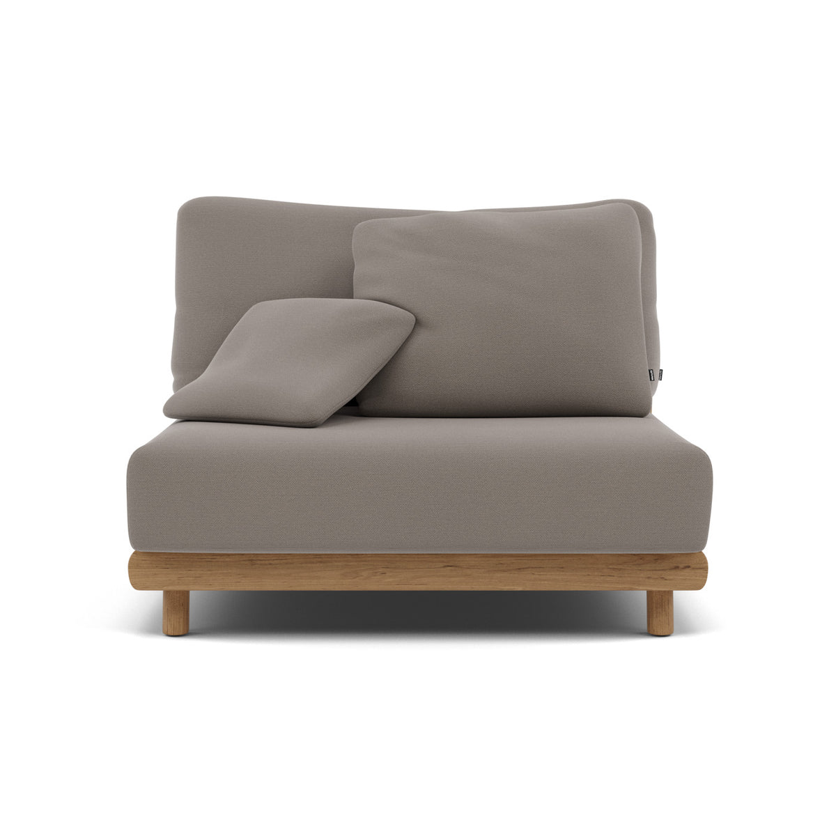 Muyu Sierkussen seat and back cushion middle module