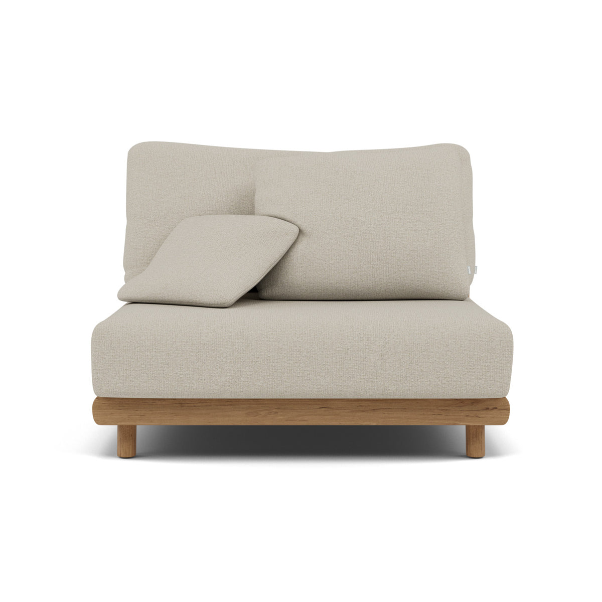 Muyu Sierkussen seat and back cushion middle module