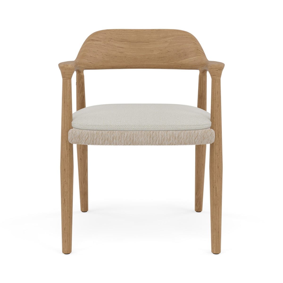 Yiko Cushion seat cushion chair with armrest and chair without armrest